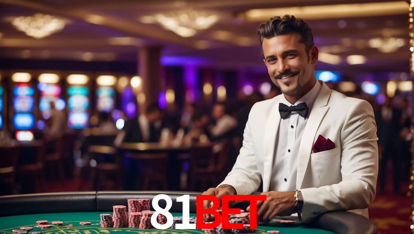 Imagem promocional da 81bet mostrando a plataforma e suas vantagens